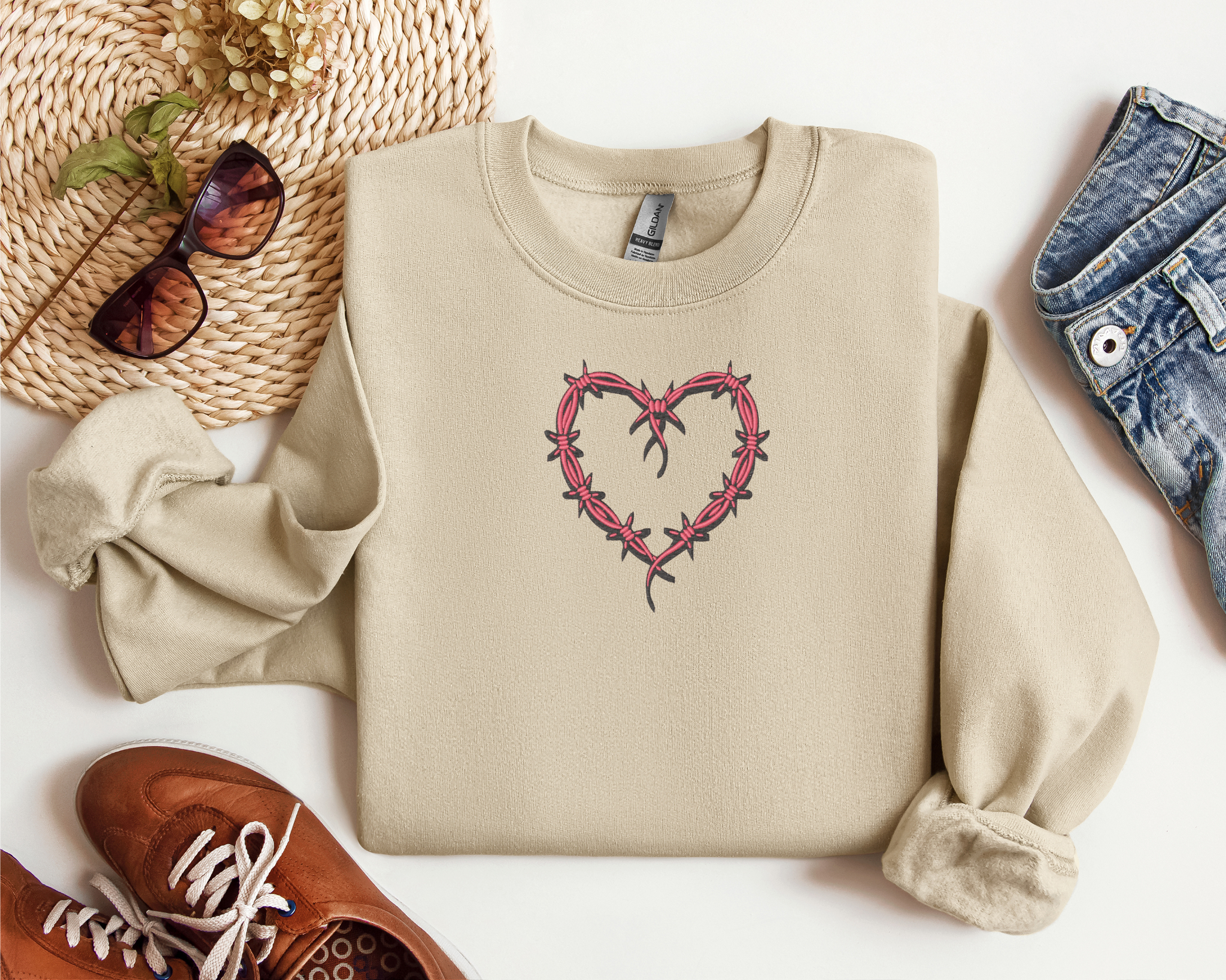 Karol G Heart Sweatshirt