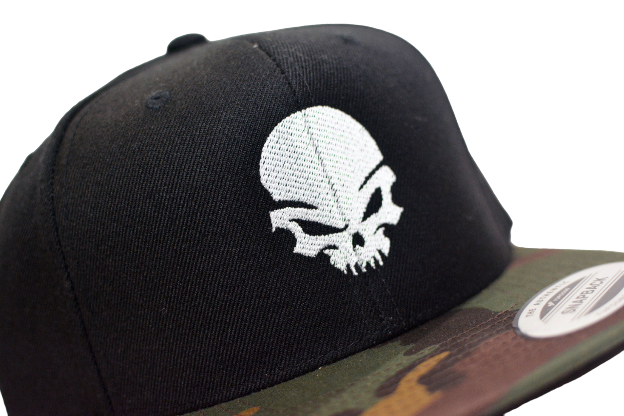 Harley Davidson Skull Logo Camo Hat