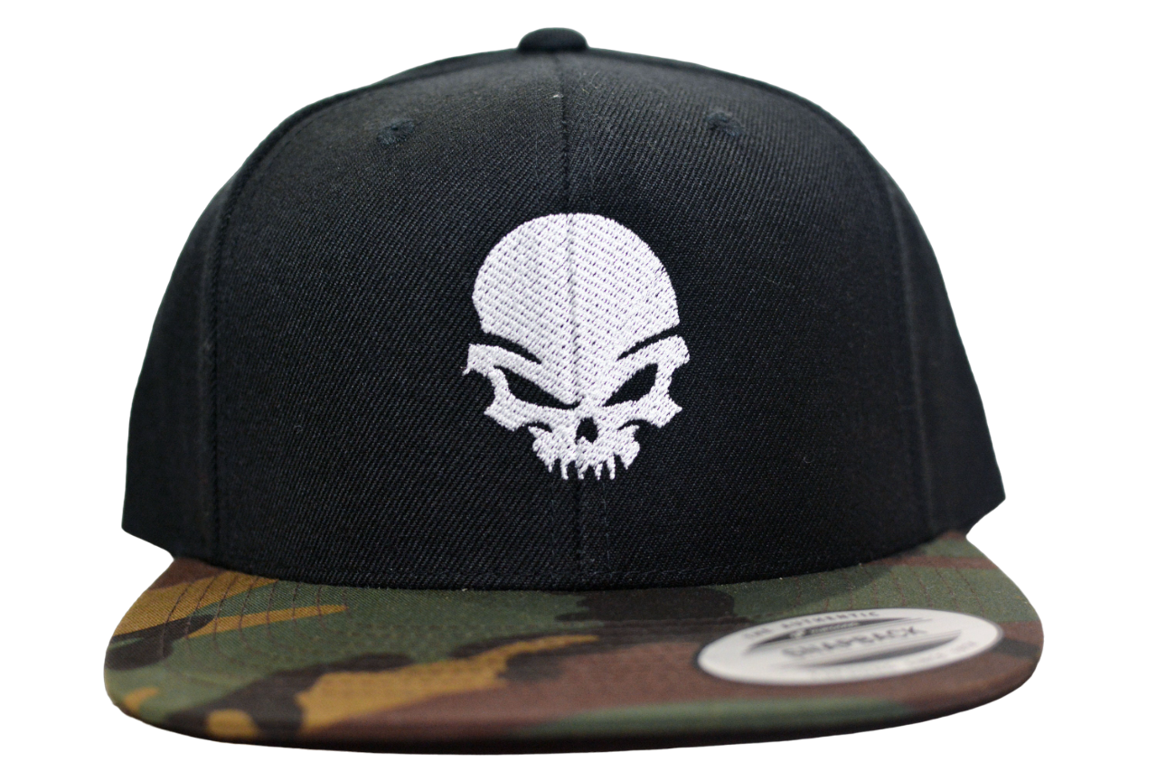 Harley Davidson Skull Logo Camo Hat